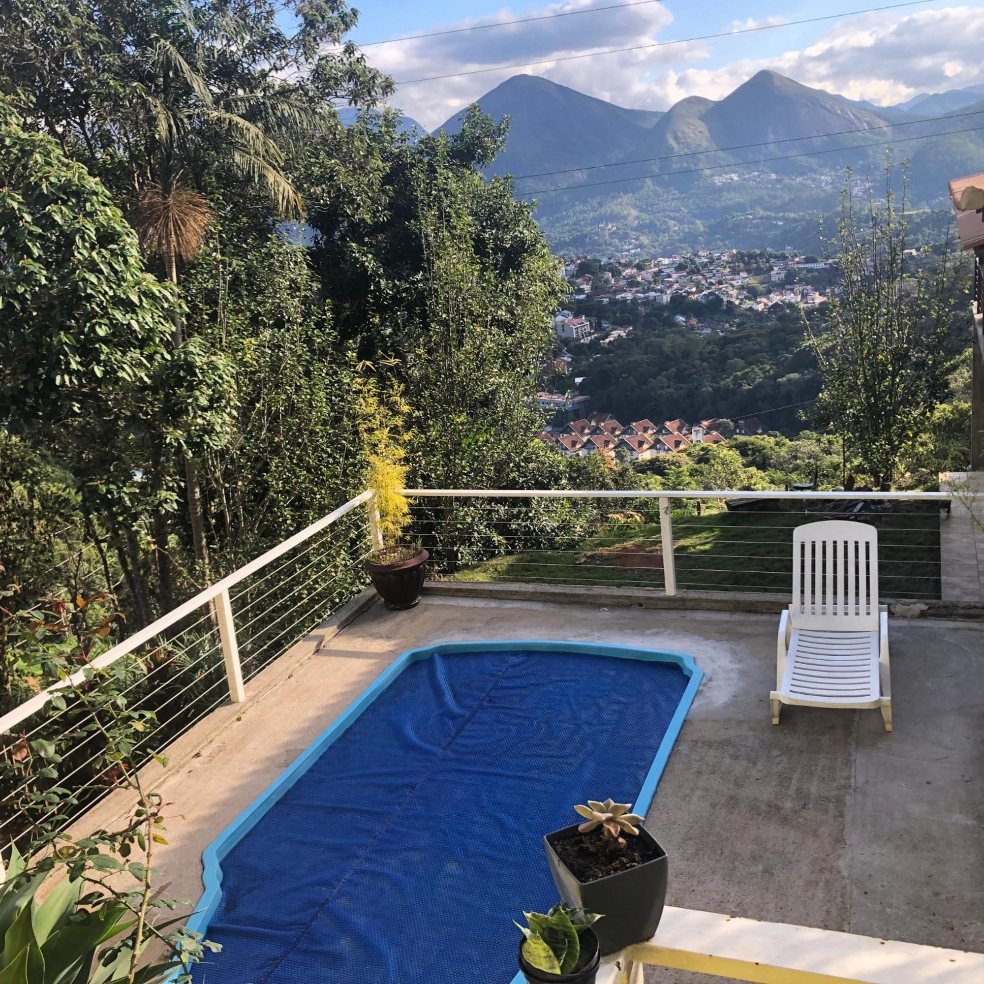 Вилла Casa Aconchegante Com Linda Vista A 5 Min Do Centro Нова-Фрибургу Экстерьер фото